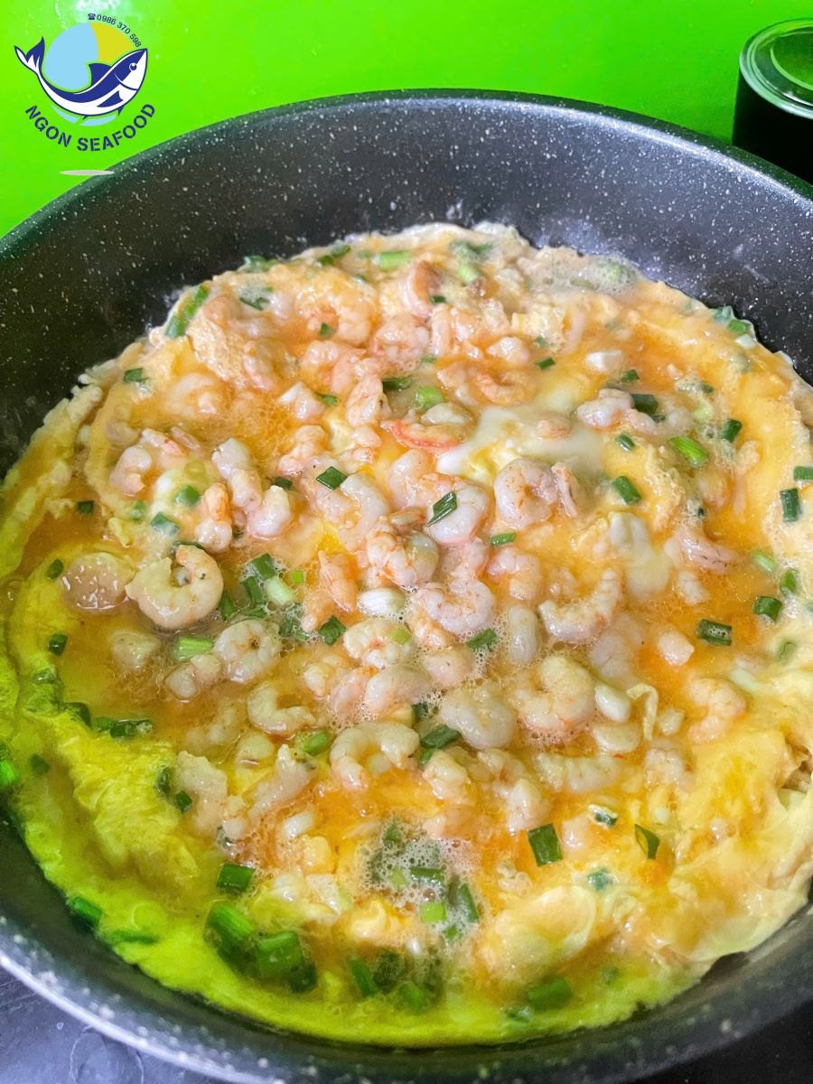 Trứng Chiên Nõn Tôm