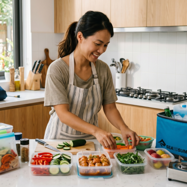 Bí quyết bảo quản thực phẩm khi đi cắm trại an toàn và tươi ngon