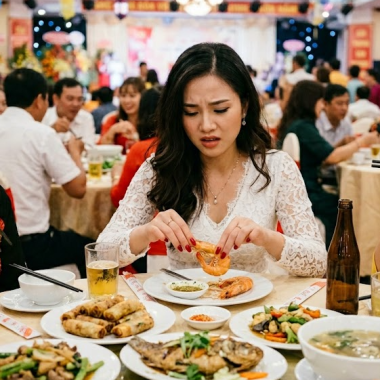 Nghệ thuật thưởng thức và văn hóa bàn tiệc: Đừng để con tôm làm khó thực khách